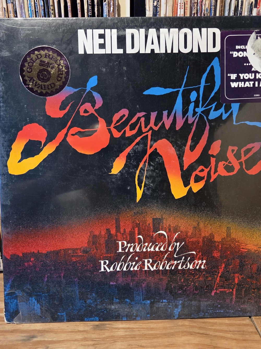 Neil Diamond "Beautiful Noise" Vinyl new unopened vintage